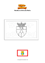 Disegno da colorare Bandiera di Victoria Malta