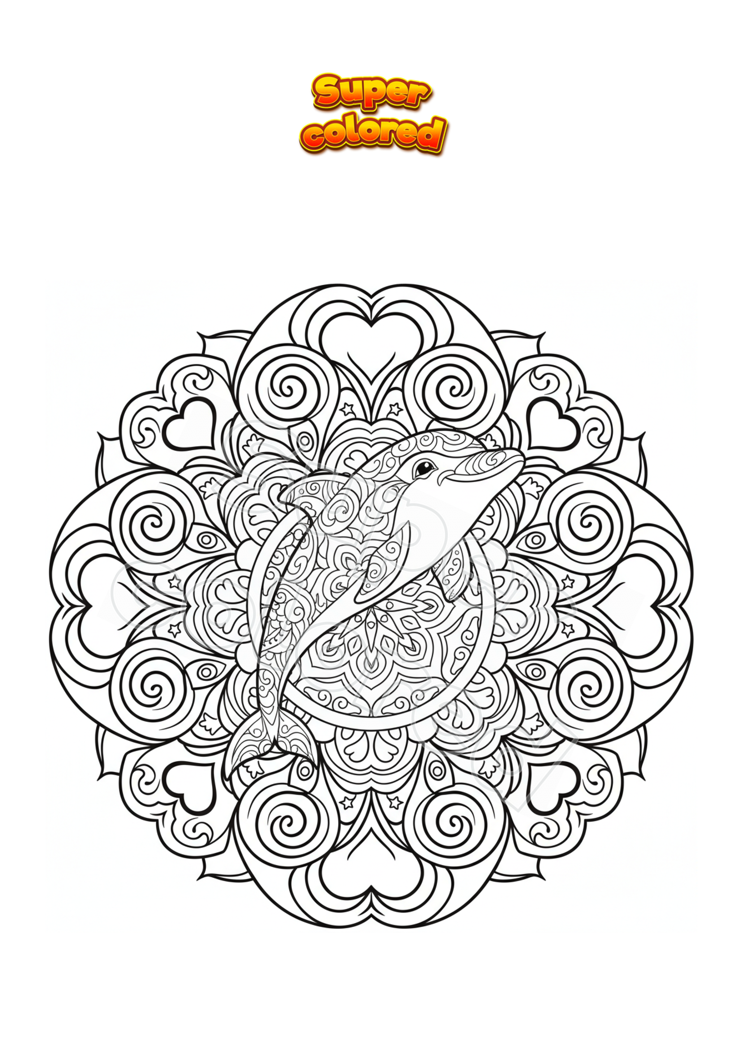 Animali Oceanici Clipart, Creature Marine, Balena, Squalo, Delfino, Stelle  Marine, Conchiglie Clipart, Piccolo Uso Commerciale, Svg, image size:2481x3507