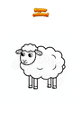 Disegno da colorare Pecora