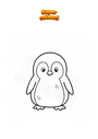 Disegno da colorare Pinguino