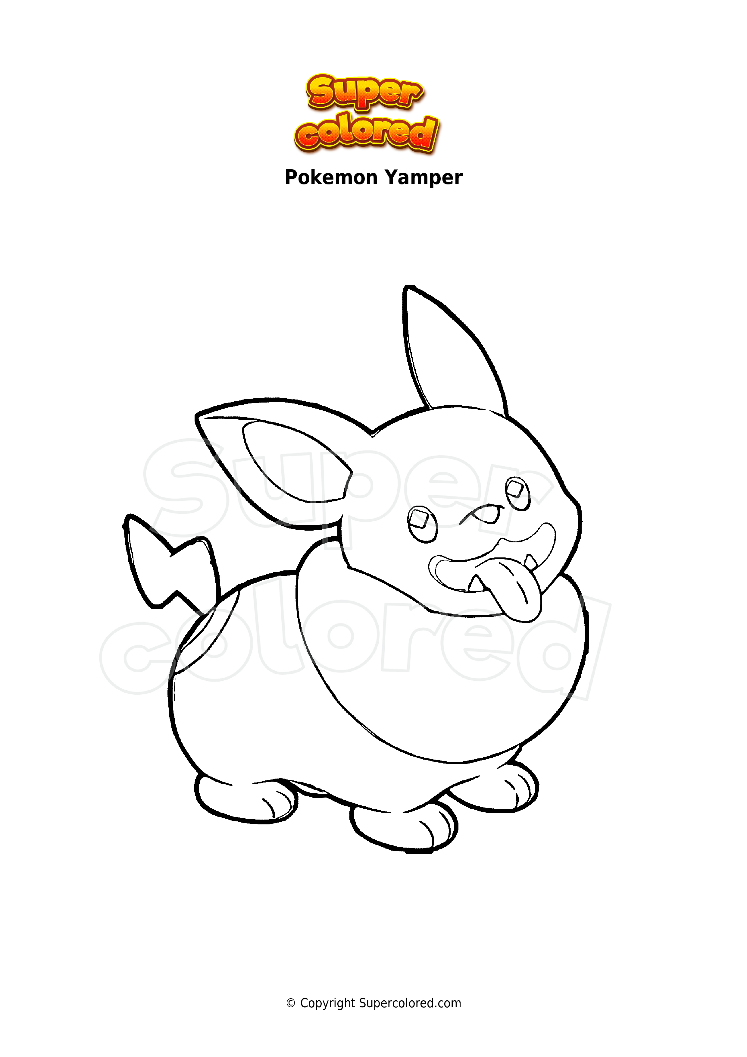 veluza coloring page easy pokemon